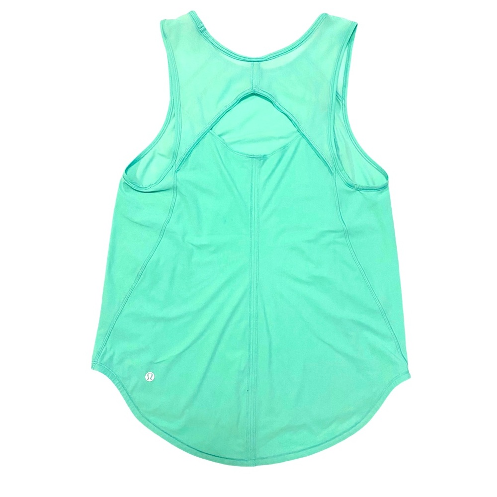 lululemon athletica Sculpt Mint Green Tank Top - Picture 3 of 4